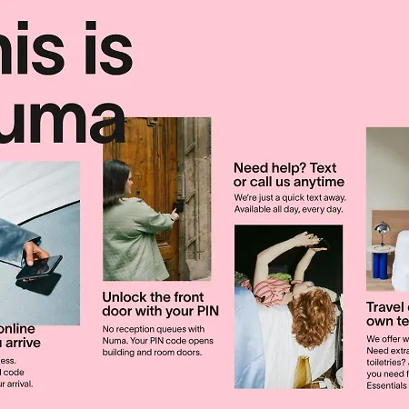 アパートホテル Numa Frankfurt Oben